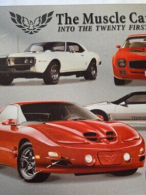 FIREBIRD TRANSAM sign metal "the muscle car lives" garage shop mancave bedroom